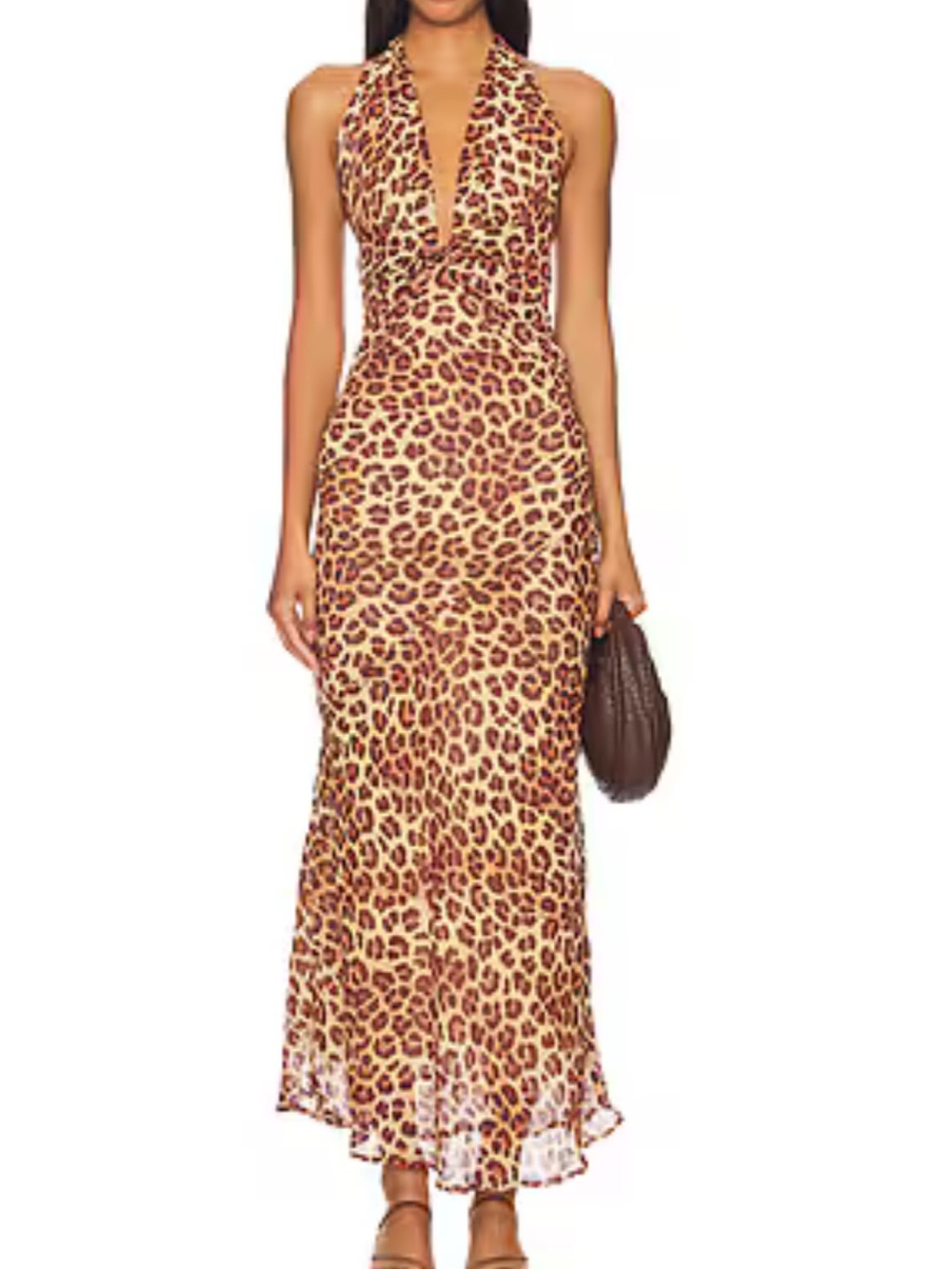 Runaway Tenaya Maxi Dress in Leopard